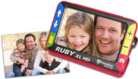 Ruby 5 XL vergrößert ein Foto