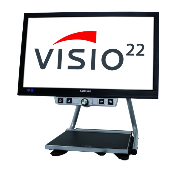 Visio22 1 Das Bildschirmlesegerät Visio 22 ist die ideale tägliche Hilfe für Menschen mit AMD RP oä
